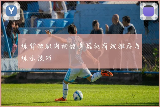 练背部肌肉的健身器材有效推荐与练法技巧